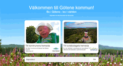 Desktop Screenshot of gotene.se