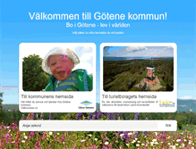 Tablet Screenshot of gotene.se